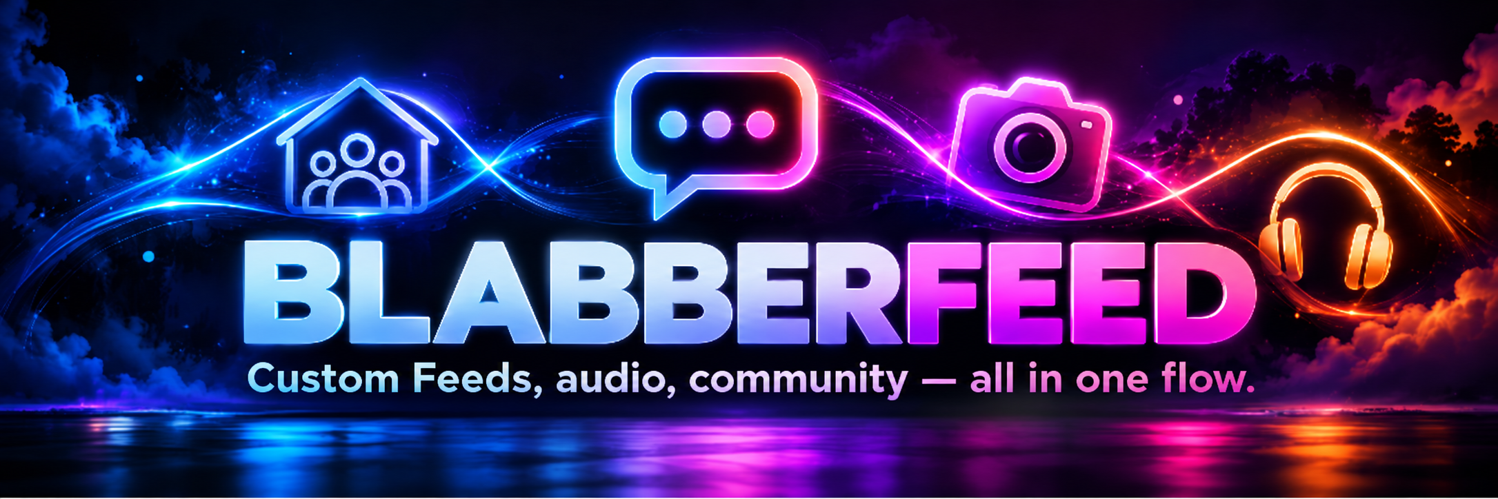 BlabberFeed with CrowdedShack, CakeShuffle, and Offline Player